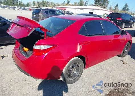 2015 Toyota Corolla S from USA, damaged, VIN 2T1BURHE5FC437475